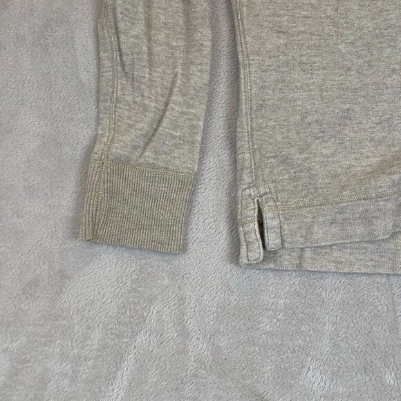 American Eagle Outfitters Men's Sweater M/M Gray Button Collar Long Sleeve Pullo - Picture 8 of 12